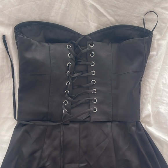 NWT Reformation Pacie Satin Jumpsuit - Picture 6 of 6